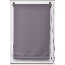 Store enrouleur occultant 75x180cm gris