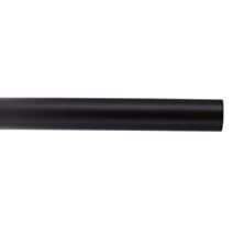 Tube fer forgé D28 2.50m noir mat