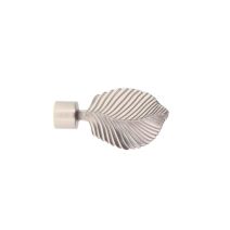 Lot de 2 embouts Exotica D20 argent mat - LUANCE