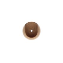 Lot de 2 supports mural D28 bois naturel vernis