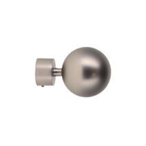 Lot de 2 embouts Gaia D28 argent mat - LUANCE