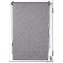 Store enrouleur tamisant texturé 60 x 180 cm gris - LUANCE