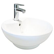 Vasque Portofino grès blanc