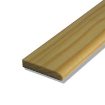 Couvre-joint pin 1 arrondi 2400 x 30 x 6 mm - SUPBOIS