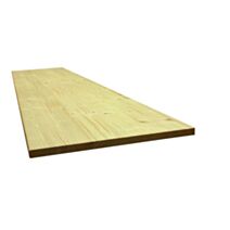 Tablette sapin lamellé 18mm 120x40cm