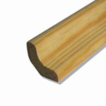 Corniche moderne pin 2400 x 13 x 13 mm