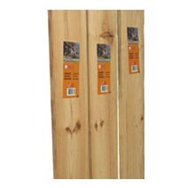 Planche pin rustique 2400 x 100 x 22 mm