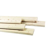 Lot de 5 Lames à volet   20 x 88 mm - sapin