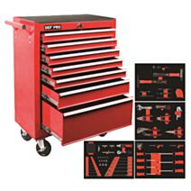 Servante d’atelier Pro avec 188 outils et embouts