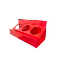 Support magnétique 3 aérosols et 7 tournevis - DEFPRO
