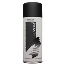 Peinture aérosol noir mat - AMT