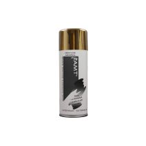 Peinture aérosol à effet métallisé chrome or - AMT