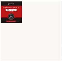 Châssis entoilé 50 x 50 cm 360gr/m² fibres mélangées - AMT