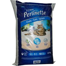 Litière Perlinette irrégulière 15kg - PERLINETTE
