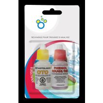 Recharge test liquide chlore/ph