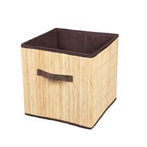 Bac de rangement Bambou 30x30x30cm - INNOV AXE