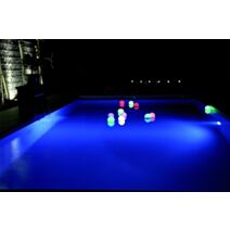 Boule solaire étanche multicolore - 11cm