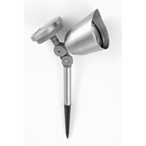 Spot solaire en inox brossé - GALIX