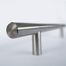 Poignée Tube Métal Brossé 20cm - BOIS CONCEPT DEVELOPPEMENT