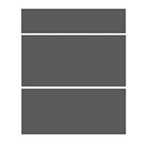 Façade porte de cuisine Torino 713*600 3 tiroirs