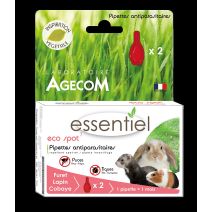 Pipettes antiparasitaire n°7 furet - lapin 2x0,6ml