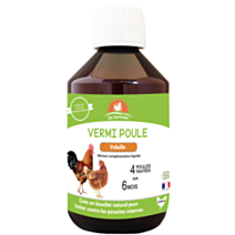 Aliment complémentaire vermi poule 250ml