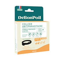 Actiplant'3 collier petit chien noir