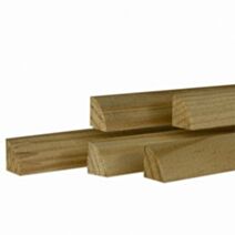 Lot de 5 quart de rond pin 17 mm