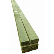 6 tasseaux sapin brut autoclave vert 2000 x 36 x 36 mm - SUPBOIS