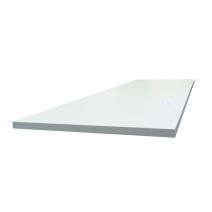 Tablette mélaminée blanc 4 chants 18 mm 800 x 500 mm - SUPBOIS