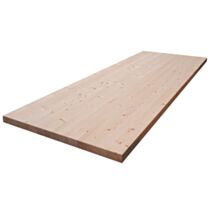 PLATEAU BRUT SAPIN 1500X650X38 MM - VOLUMES