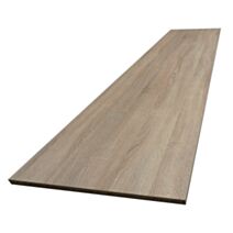 Tablette mélaminée chêne Sonoma mat 18mm 250x50cm