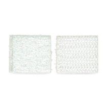 8 pastilles adhésives blanches