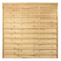 Écran alterné droit EvoluH45 pin traité vert 45x1,80x1,80m - DEBARGE