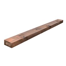Traverse paysagère brute pin 10x20x240cm brun - DEBARGE