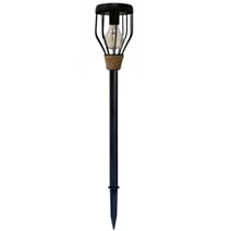 Balise solaire LED à filament Napoli Ø11x67cm 10Lm IP44