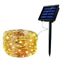 Guirlande solaire 200 mico LED 20m