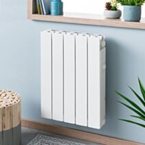 Radiateur à inertie céramique Eden 1000W blanc - UNIV'R CHAUFFAGE