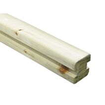 CLOTURE A EMBOITER POTEAU INTERMEDIAIRE 9X9X180