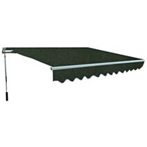 Store banne manuel sans coffre 4x3m Gris