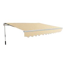 Store banne manuel sans coffre 4x3m Ecru