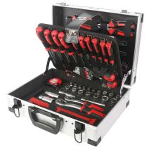 Coffret outillage aluminium avec 110 outils