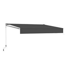 Store banne manuel gris 2,95x2m