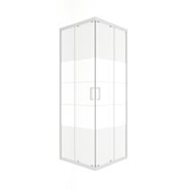 Accès d’angle Seri 80x80cm 5mm blanc