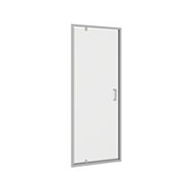 Porte pivotante 80x195cm 5mm transparent/chrome