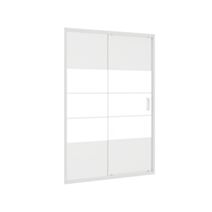 Porte coulissante Seri 120x195cm 5mm blanc
