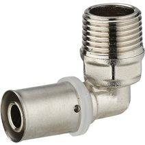 Coude multicouche sertir mâle G1/2 d16 - NOYON & THIEBAULT