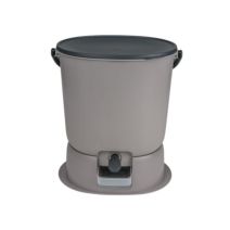 Composteur Bokashi Organko Essential 15,3L gris + biogène - SKAZA 