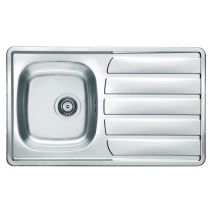 Evier à encastrer ZOOM M 1 cuve 860 inox toilé