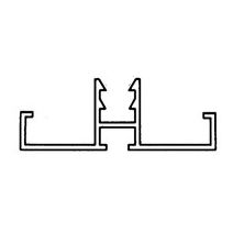 PROFILE DE BASE INTERMEDIAIRE (DE JONCTION) pour couverture et bardage de Pergolas, Auvents, Carports et Vérandas - ONDUCLAIR PCMW